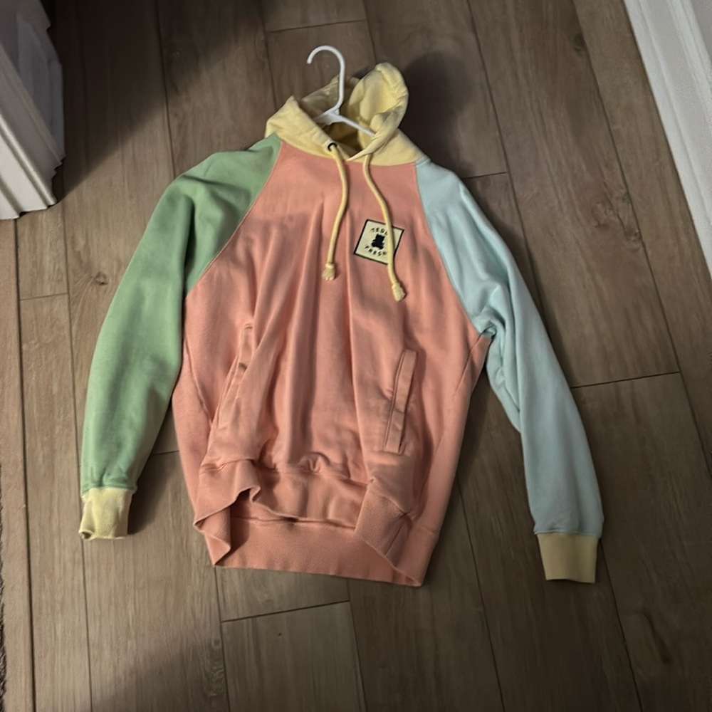 Teddy Fresh colorblock hoodie